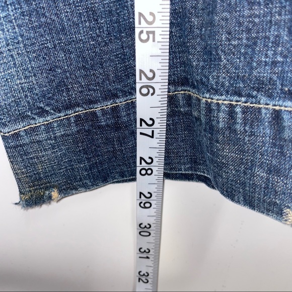 Lucky brand size 6 blue Jean cropped - Picture 7 of 8